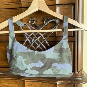 Lululemon Camo Sports Bra